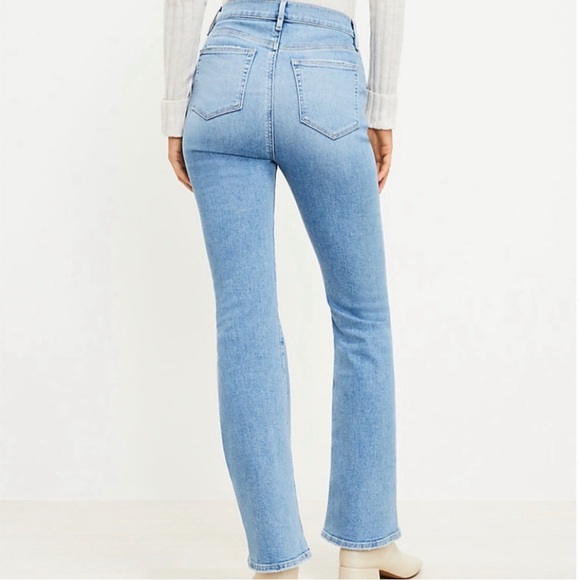 LOFT High Rise Slim Flare - Picture 2 of 15